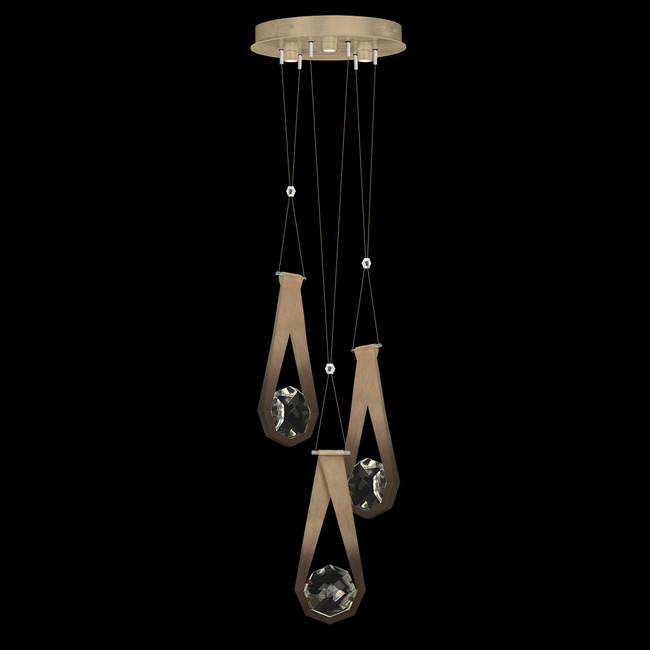 Aria Round Multi Light Pendant by Fine Art Handcrafted Lighting