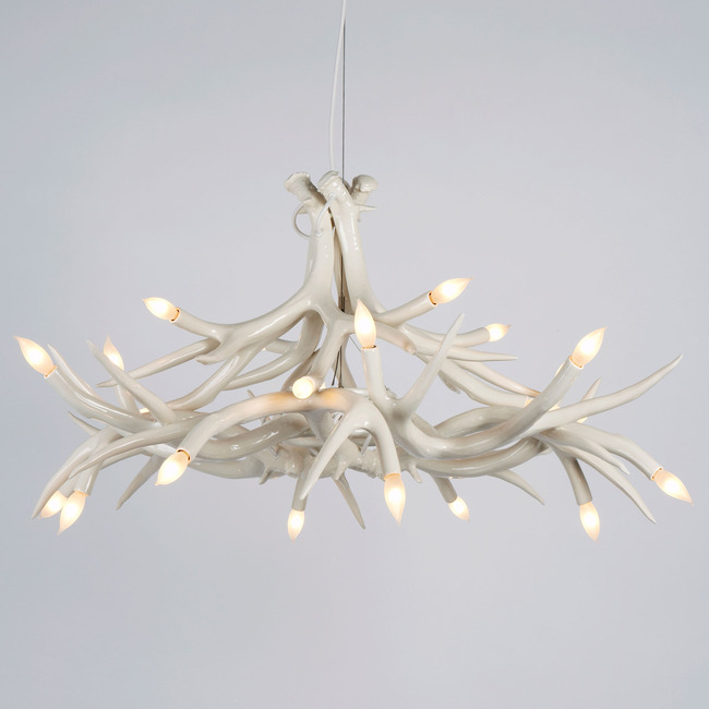 Superordinate Antler Chandelier by Roll & Hill