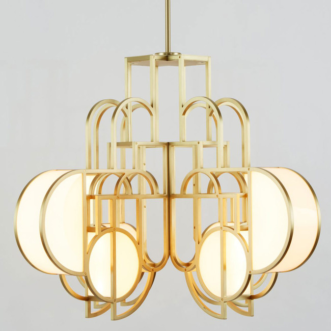 Moonrise Chandelier by Roll & Hill