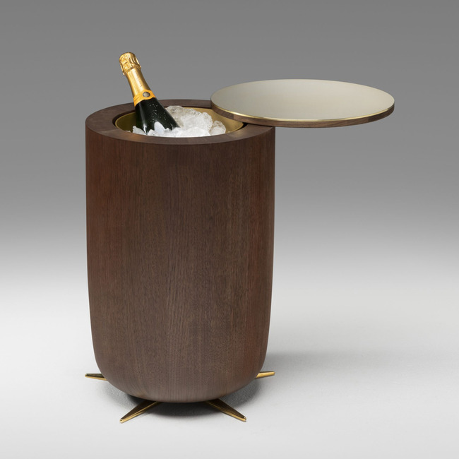 The Tom Champagne Table by Roll & Hill