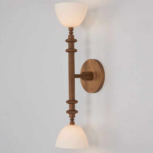 Del Playa Double Wall Sconce by Roll & Hill