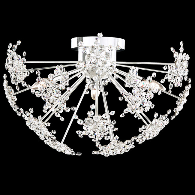 Esteracae Semi Flush Ceiling Light by Schonbek Signature