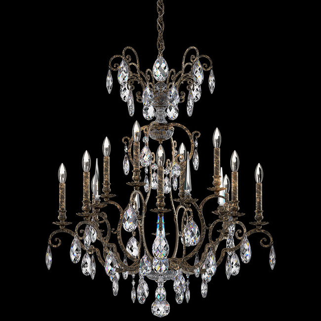 Renaissance Nouveau Chandelier by Schonbek Signature