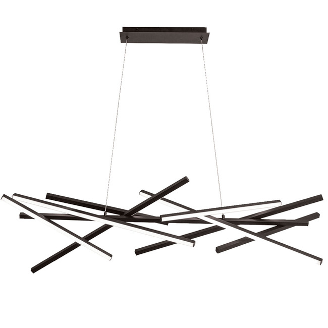 Carly Linear Chandelier by Dainolite