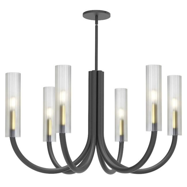 Wand Chandelier with Shades by Dainolite