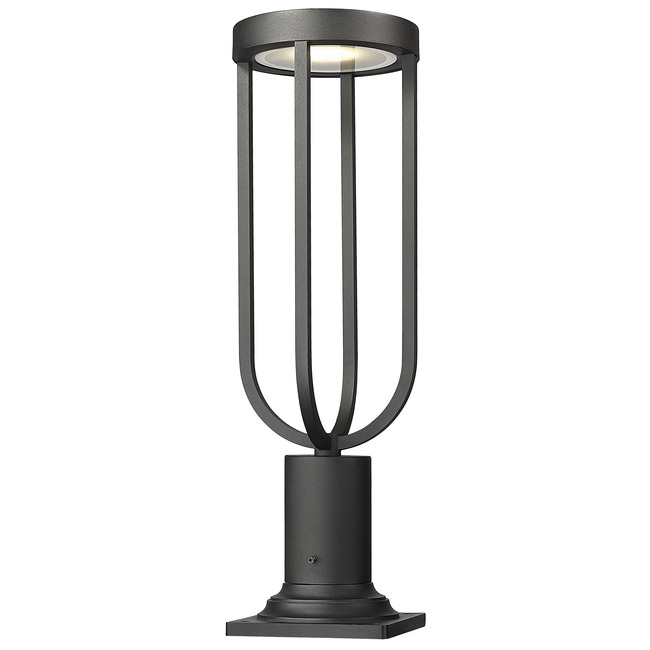 Leland Outdoor Color-Select Square Pier Light by Z-Lite