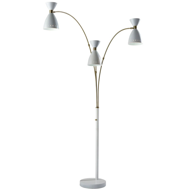 Oscar 3-Arms Tree Lamp by Adesso Corp.