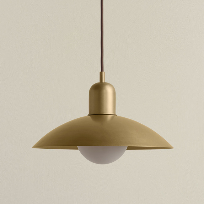 Brass Arundel Orb Outdoor Pendant by In Common With