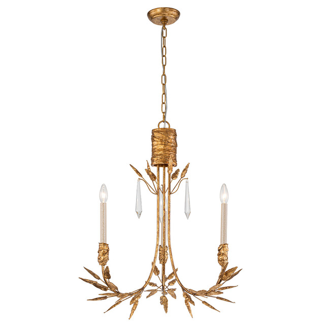 Palm D Or Chandelier by Lucas + McKearn