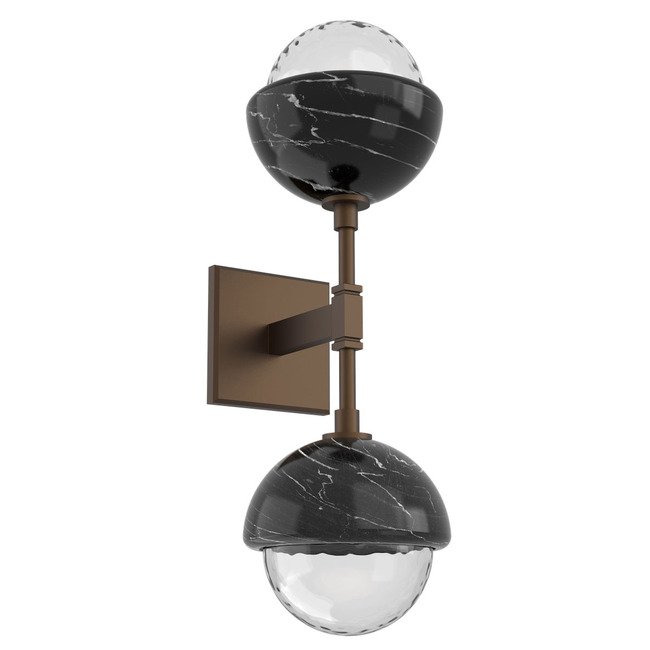 Cabochon Double Wall Sconce by Hammerton Studio