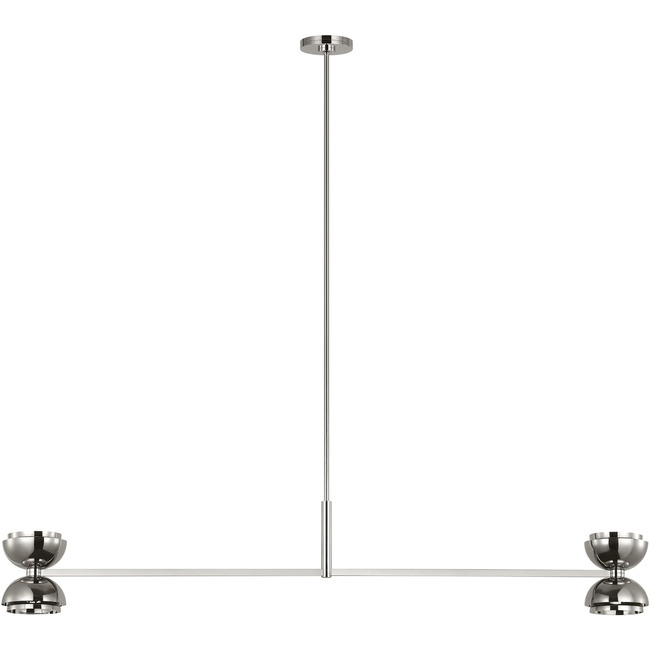 Shanti Linear Chandelier by Visual Comfort Modern