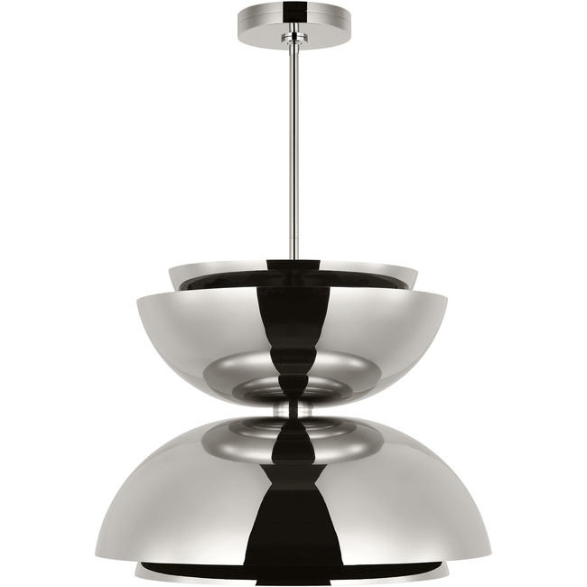 Shanti Double Asymmetric Pendant by Visual Comfort Modern