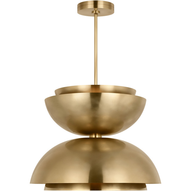 Shanti Double Asymmetric Pendant by Visual Comfort Modern