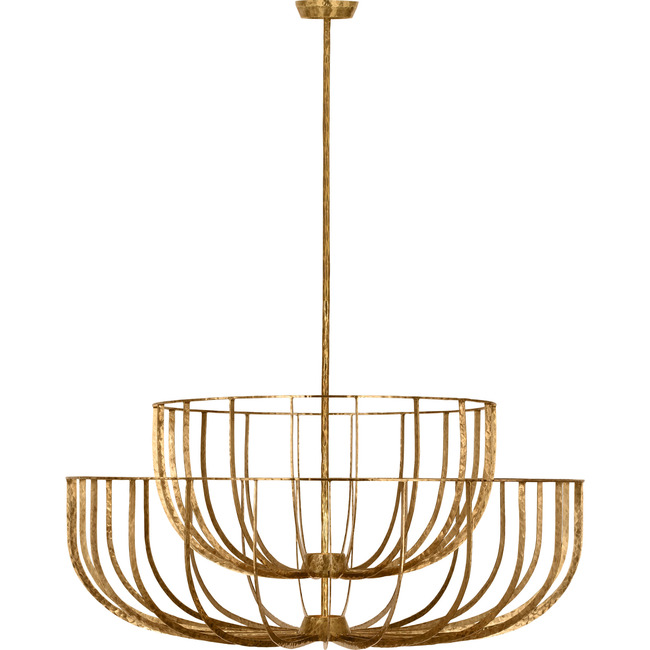 Sanchi 2-Tier Chandelier by Visual Comfort Modern