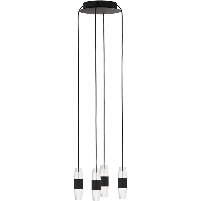 Lassell Round Multi-Light Chandelier by Visual Comfort Modern