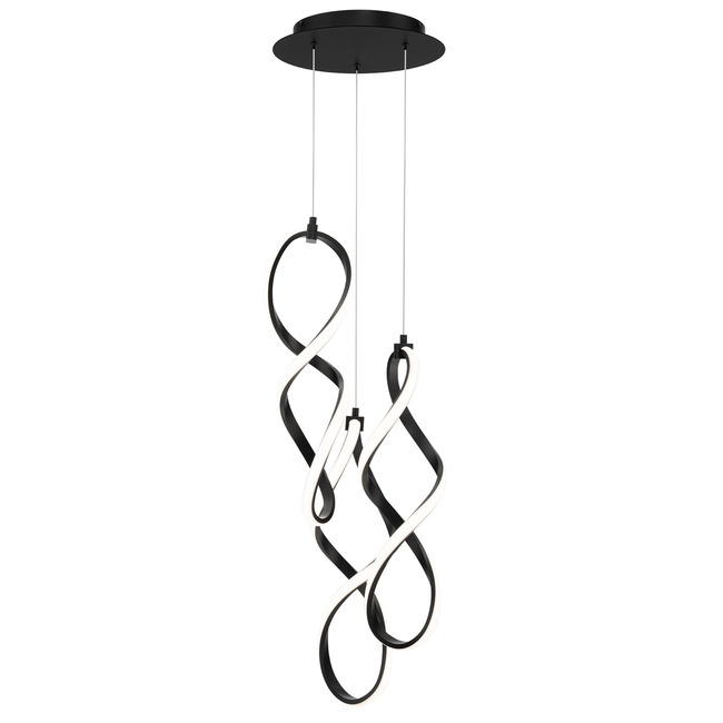 Interlace Round Multi Light Pendant by WAC Lighting