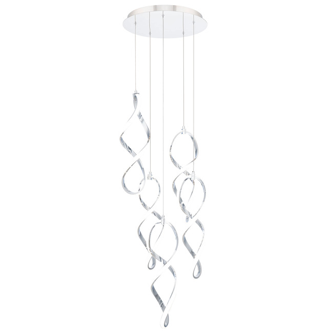 Interlace Round Multi Light Pendant by WAC Lighting