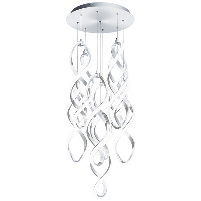 Interlace Round Multi Light Pendant by WAC Lighting