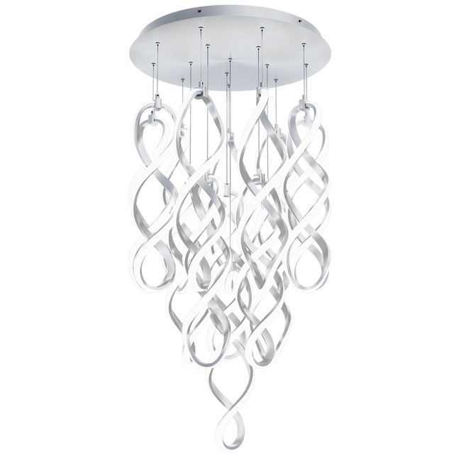 Interlace Round Multi Light Pendant by WAC Lighting