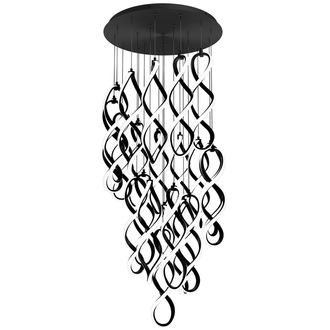 Interlace Round Multi Light Pendant by WAC Lighting