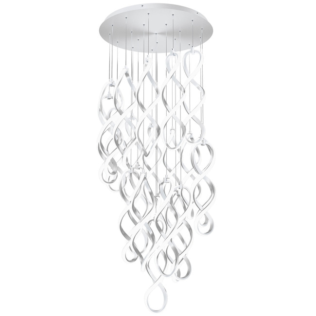 Interlace Round Multi Light Pendant by WAC Lighting