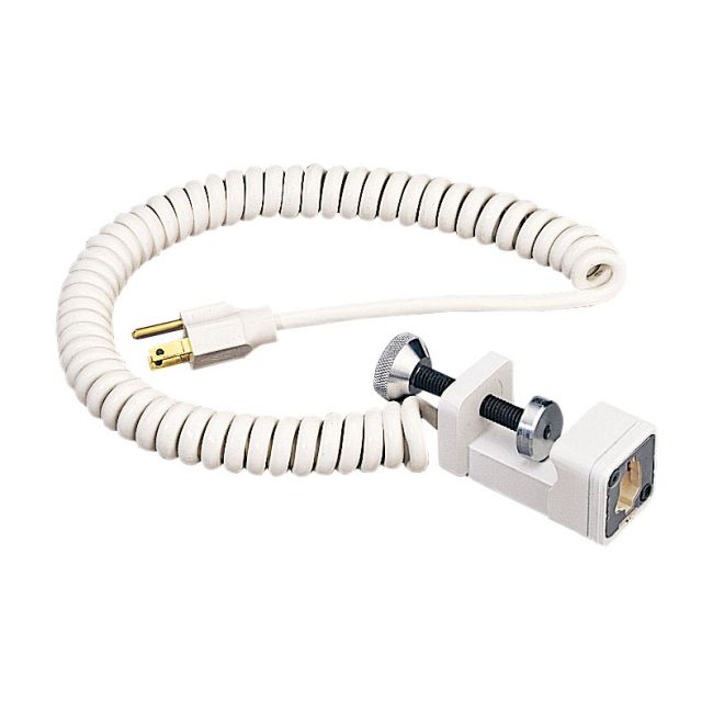 T133 Plug-In Coil Cord Clamp-On Super Adapter by Juno Lighting