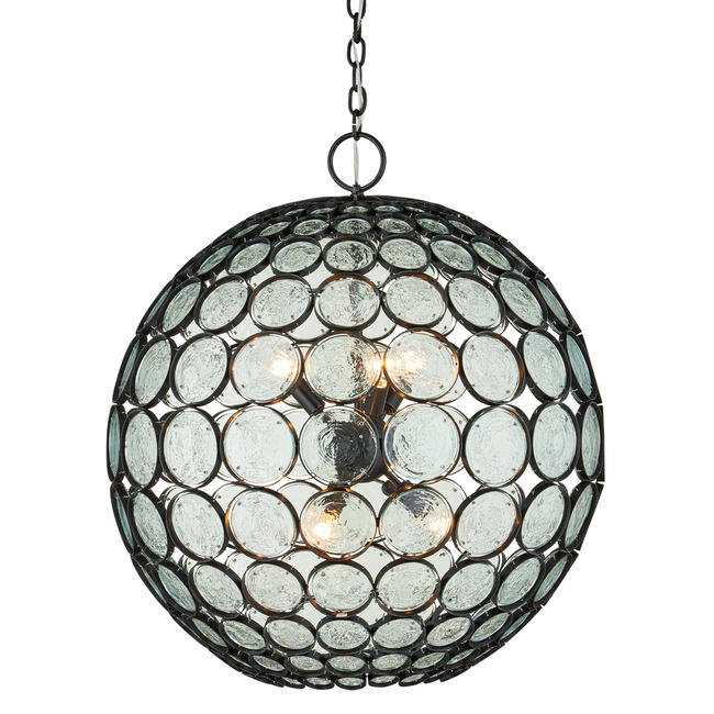 Etude Orb Chandelier by Currey and Company
