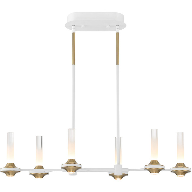 Torcia Linear Chandelier by Eurofase