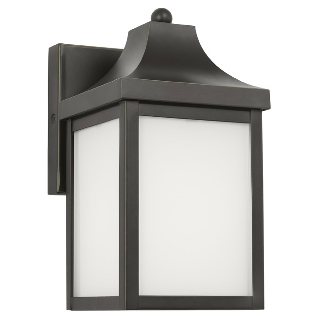 Saybrook Flat Outdoor Wall Sconce by Generation Lighting