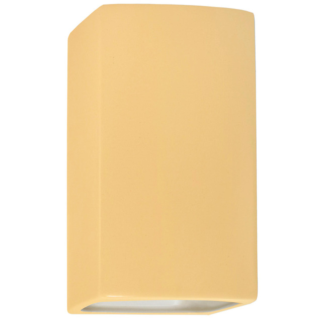 Rectangular Integrated LED Downlight Wall Sconce by Justice Design