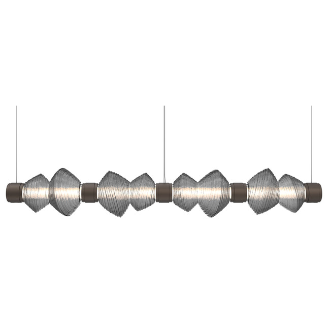 Mesa Mandrel Linear Chandelier by Hammerton Studio