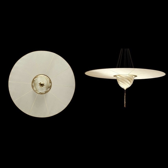 Samarkanda Silk Disk Pendant by Venetian Designs