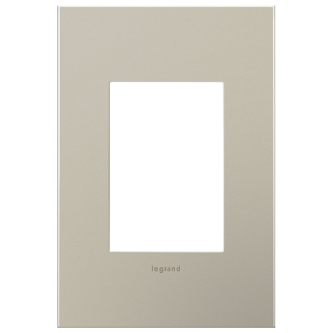 Adorne Metal 1-Gang Plus Size Wall Plate by Legrand Adorne