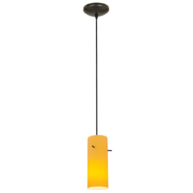 Glass Cylinder Cord Pendant by Access