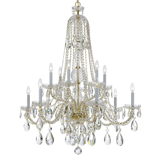 Traditional Crystal 1112 Chandelier by Crystorama