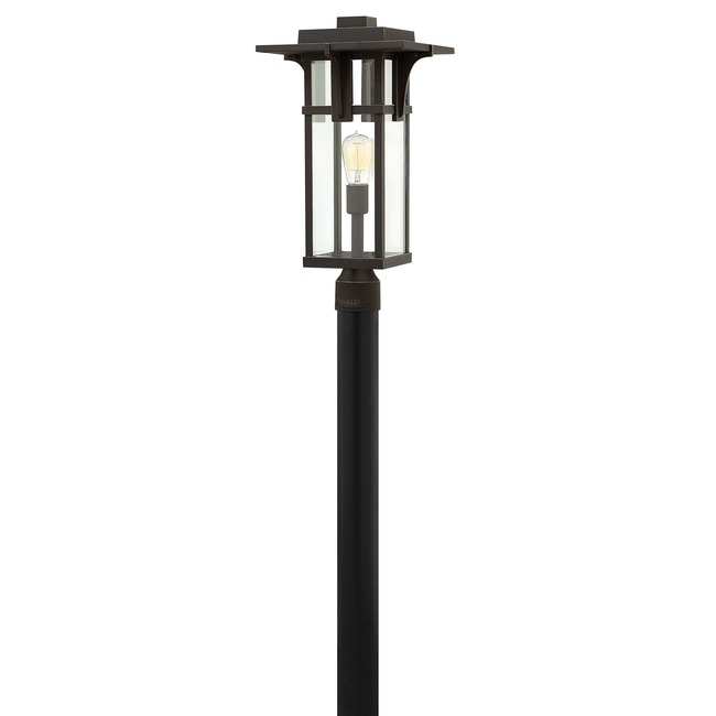 Manhattan 120V Outdoor Post / Pier Mount Lantern by Hinkley Lighting