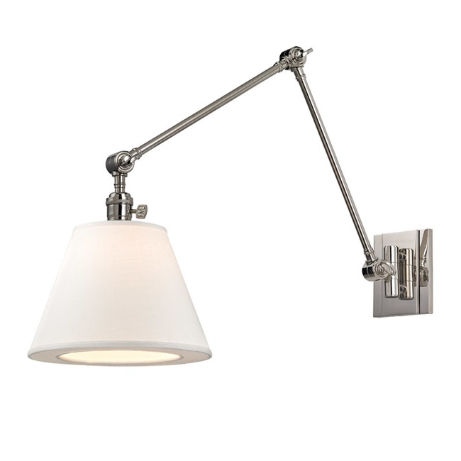 Hillsdale Vertical Swing Arm Wall Sconce by Hudson Valley Lighting