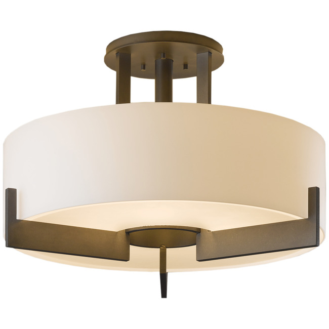 Axis Semi Flush Ceiling Light by Hubbardton Forge