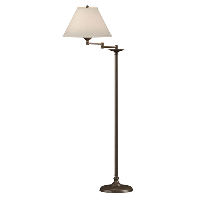 Simple Lines Swing Arm Floor Lamp by Hubbardton Forge