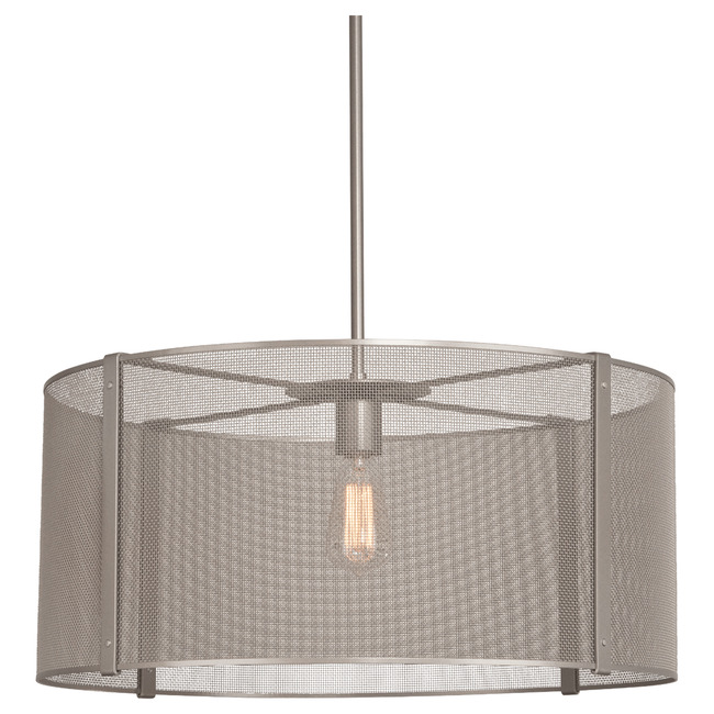 Uptown Mesh Drum Pendant by Hammerton Studio