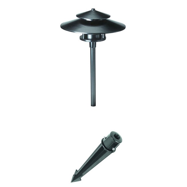 RL4 Aluminum Pathlyte with Mounting Stake 12V by Hadco by Signify