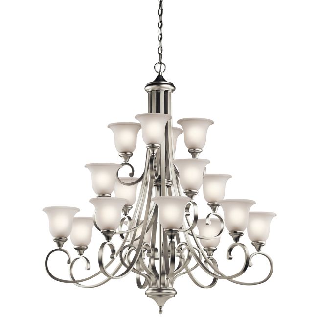 Monroe 16 Light Chandelier by Kichler