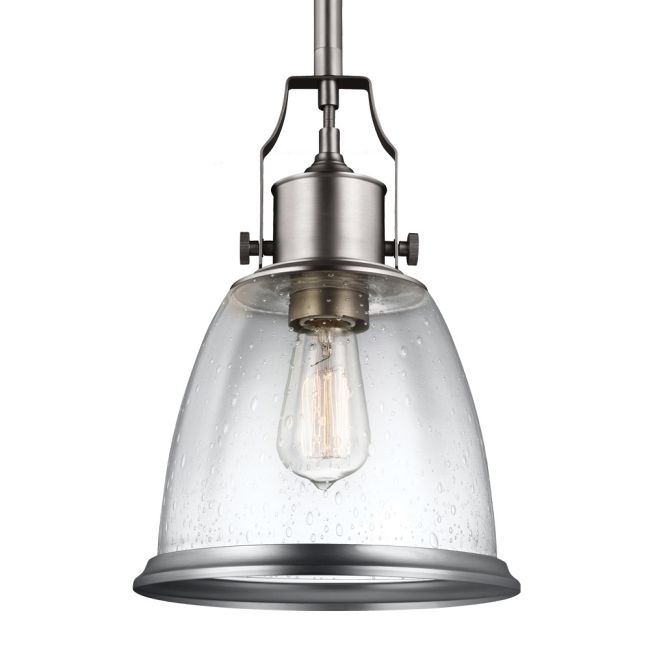 Hobson Clear Seedy Pendant by Generation Lighting