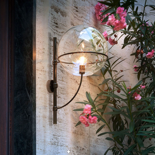 Lyndon Indoor / Outdoor Wall Sconce by Oluce Srl