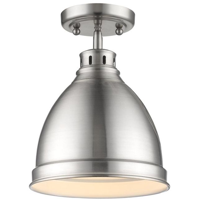 Duncan Semi Flush Ceiling Light by Golden Lighting