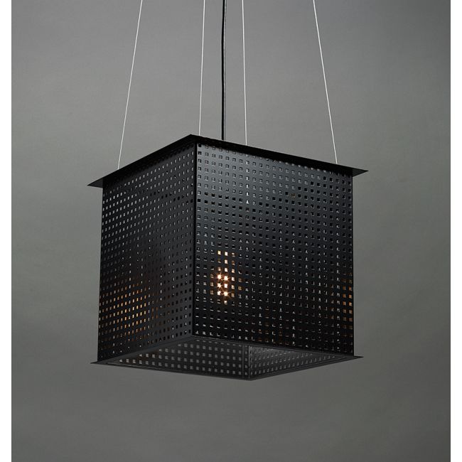 Clarus Square Exposed Square Cutout Pendant by UltraLights