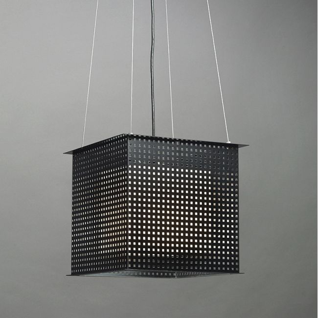 Clarus Square Shade Square Cutout Pendant by UltraLights