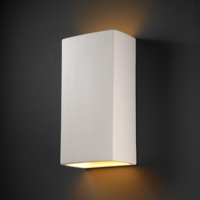 Rectangle 1175 Up / Down Outdoor Wall Sconce by Justice Design