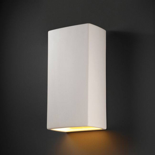 Really Big Rectangle Downlight Wall Sconce by Justice Design