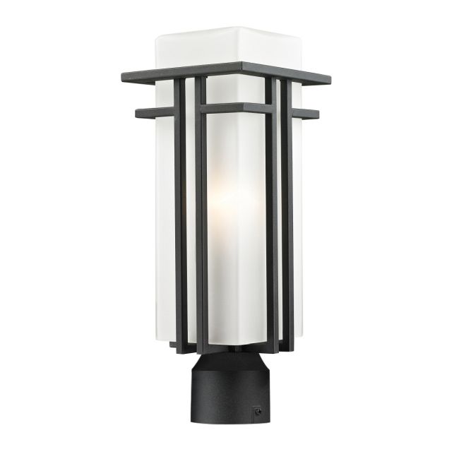 Abbey Outdoor Post Light with Round Fitter by Z-Lite